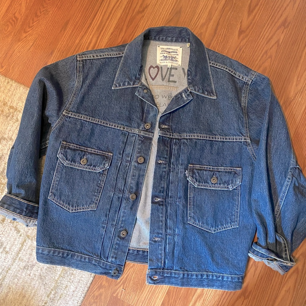 Levi’s x Fred Segal Love letter Jacket